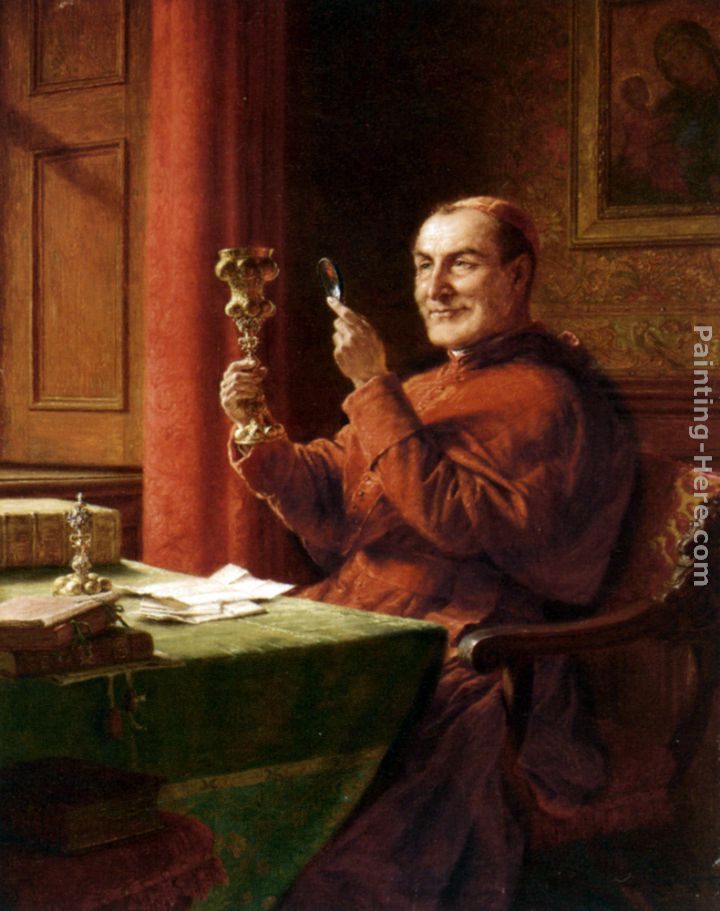 Eduard Grutzner The Connoisseur